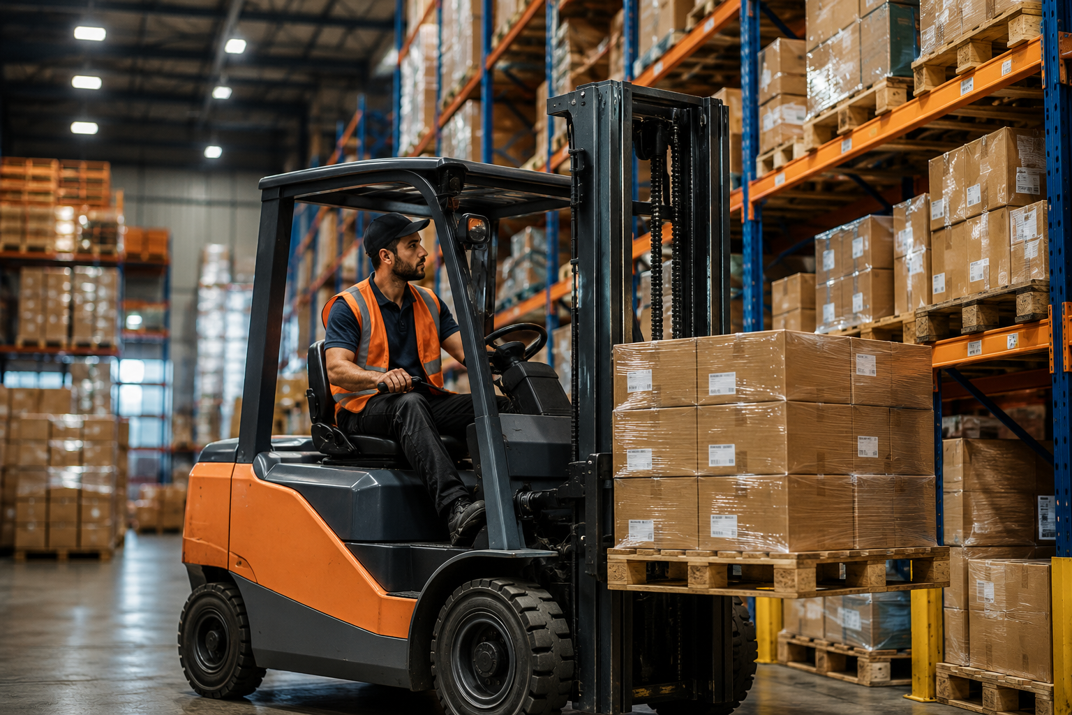 Logistics warehouse and fleet operations